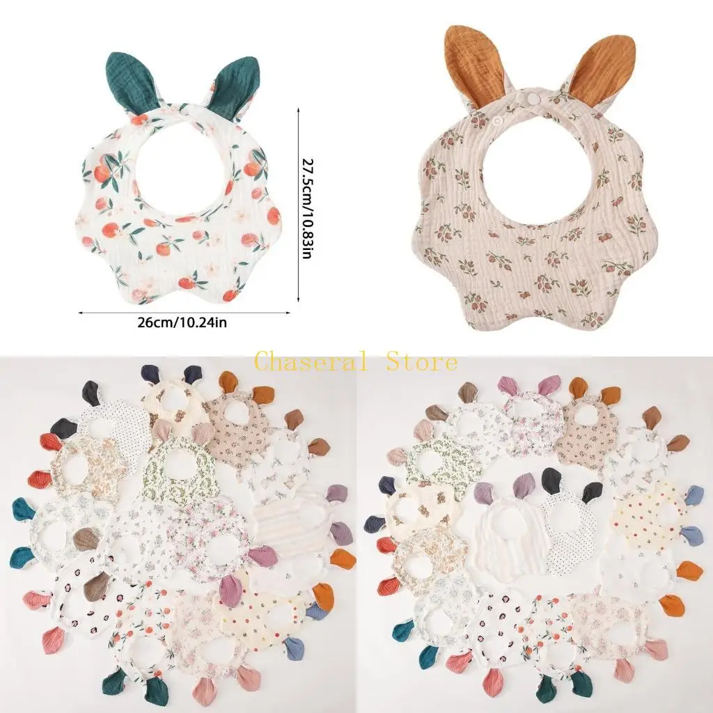 E7CE Infant Drooling Bib Bandana Scarf Soft and Breathable Toddler Saliva Towel 4-Layer for Newborns Baby Burping Cloth
E7CE Infant Drooling Bib Bandana Scarf Soft and Breathable Toddler Saliva Towel 4-Layer for Newborns Baby Burping Cloth