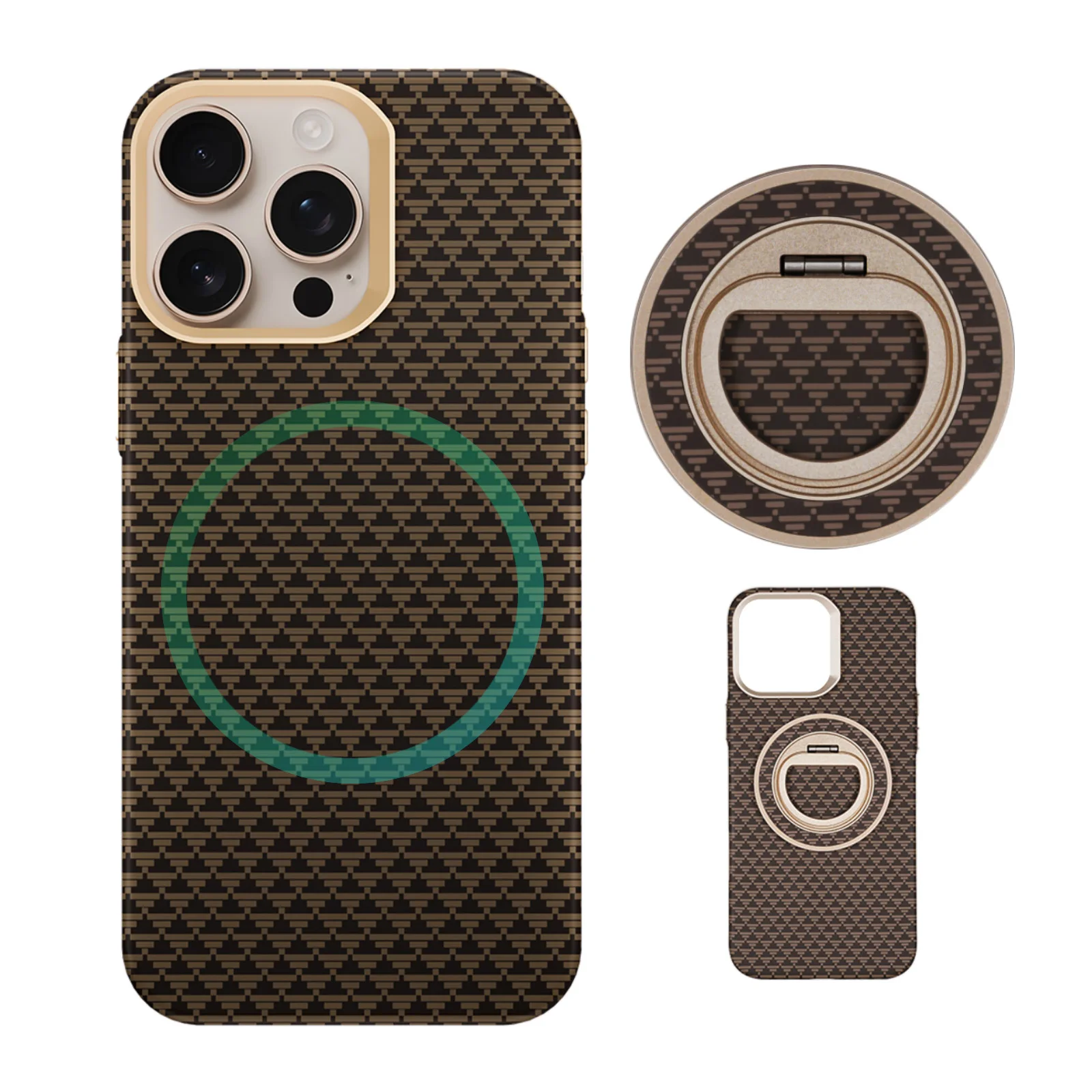 2 In 1- MagSafe Case for iPhone 16 Pro Max & iPhone 16 Pro Carbon Fiber Texture Ultra-thin Shockproof &1 Magnetic Stand Case Set
2 In 1- MagSafe Case for iPhone 16 Pro Max & iPhone 16 Pro Carbon Fiber Texture Ultra-thin Shockproof &1 Magnetic Stand Case Set