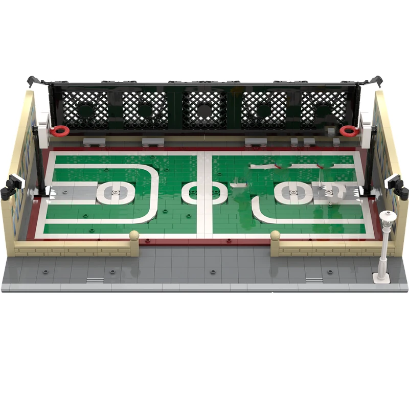 1376pcs MOC City Hoops Full Court Basketball Modular Streetscape Model Building Blocks Architecture Toy Christmas Gifts Brick
1376pcs MOC City Hoops Full Court Basketball Modular Streetscape Model Building Blocks Architecture Toy Christmas Gifts Brick