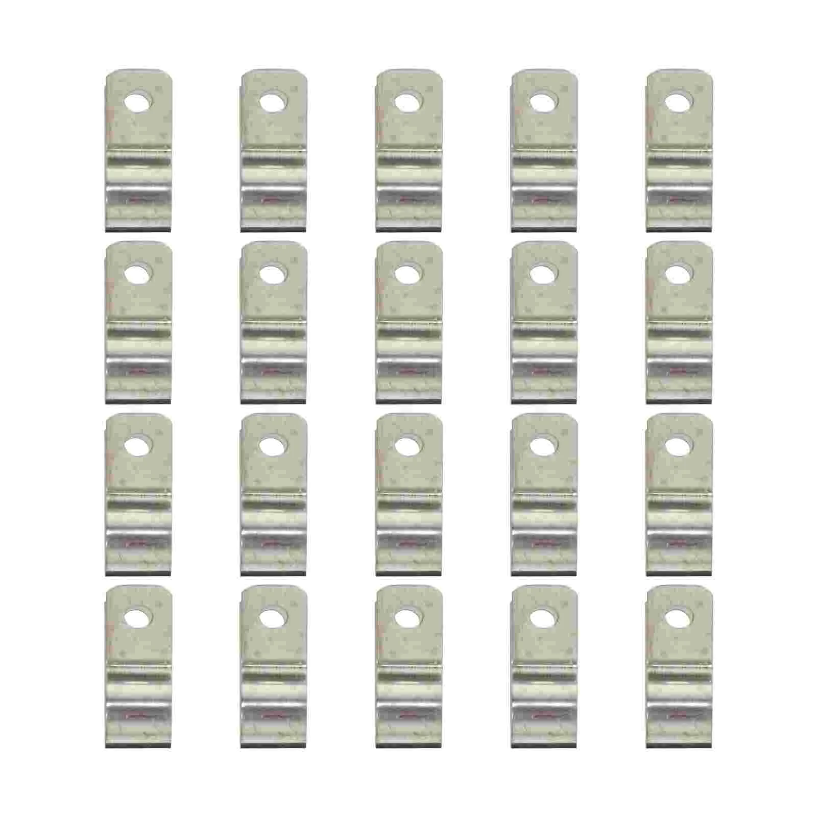 20 Pcs R Type Clamp Tinsel Wire Clips Organizer Cord Fixing Holder Cable Fixator Rope Stainless Steel R-type Simple Buckle
20 Pcs R Type Clamp Tinsel Wire Clips Organizer Cord Fixing Holder Cable Fixator Rope Stainless Steel R-type Simple Buckle