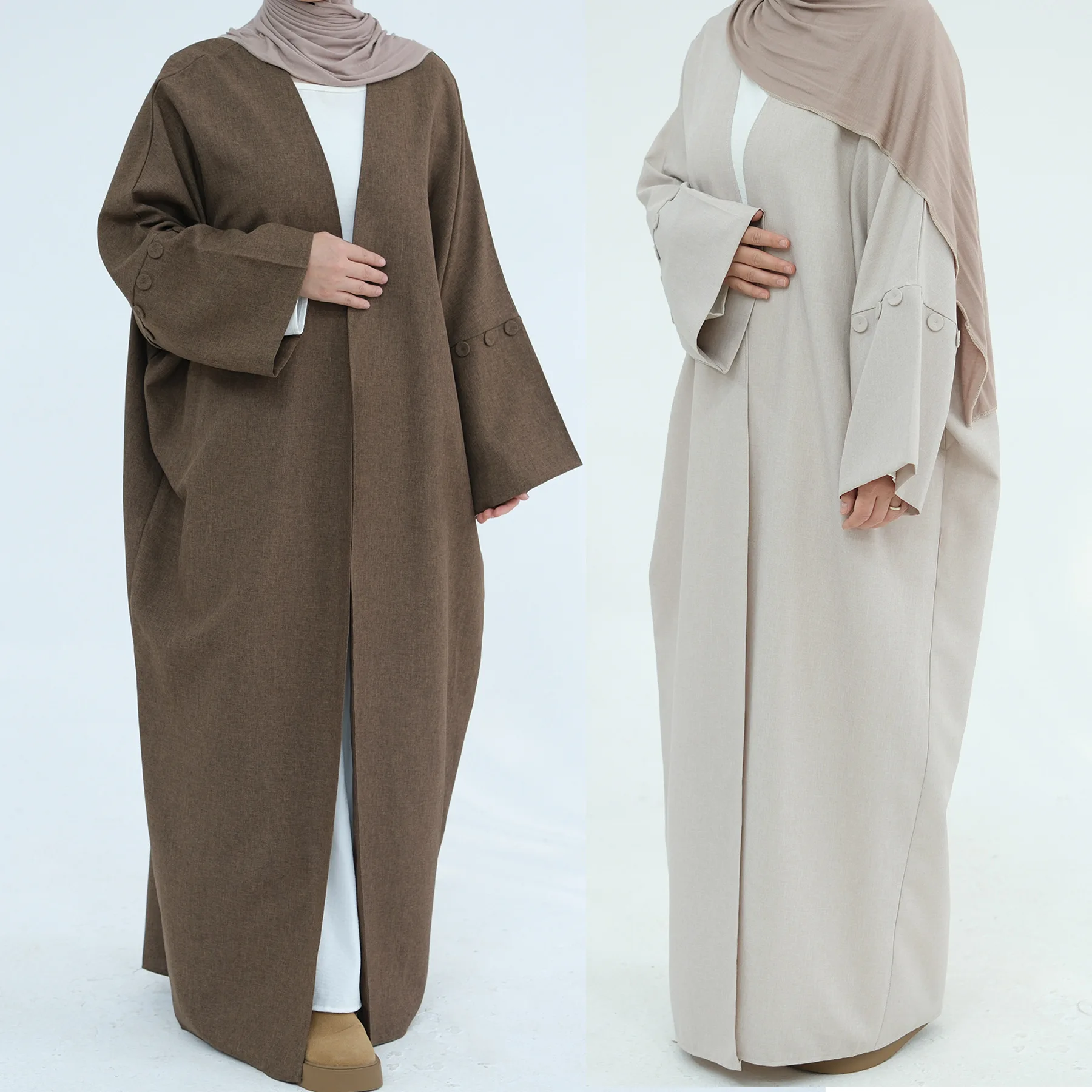Plain Open Abaya Dubai Luxury Muslim Hijab Dress Abayas Kimono Modest Islamic Clothing for Women Moroccan Kaftan Robe Ramadan
Plain Open Abaya Dubai Luxury Muslim Hijab Dress Abayas Kimono Modest Islamic Clothing for Women Moroccan Kaftan Robe Ramadan