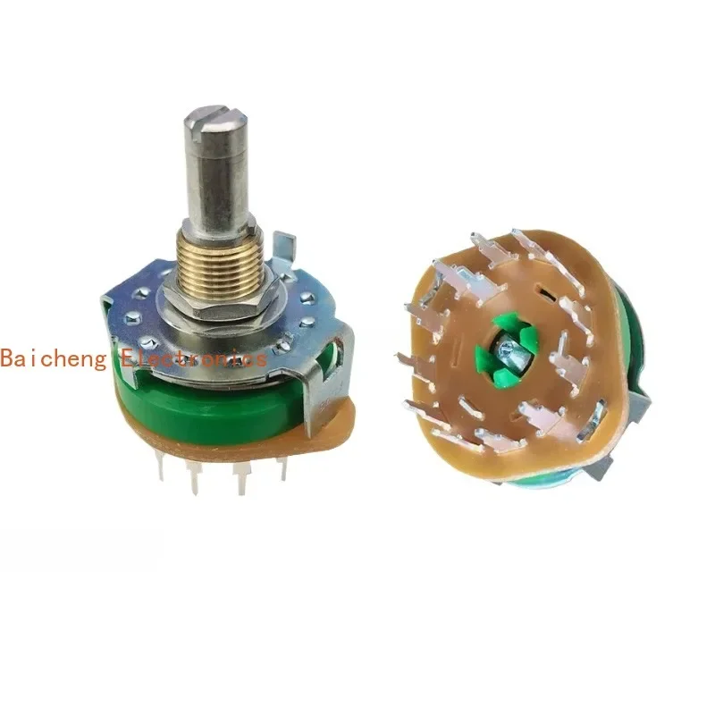 5PCS 360 degree SRRM1C6200 toggle switch, 1 blade, 12 speed band, 15mm round shaft handle
5PCS 360 degree SRRM1C6200 toggle switch, 1 blade, 12 speed band, 15mm round shaft handle