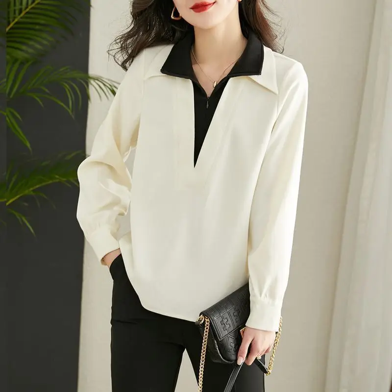 2025 Spring Fall New Women's Casual Loose Sweatshirts Lady Fashion Patchwork Long Sleeve Pullover Daily Joker Tops Female
2025 Spring Fall New Women's Casual Loose Sweatshirts Lady Fashion Patchwork Long Sleeve Pullover Daily Joker Tops Female
