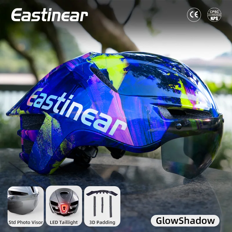 Eastinear Cycling Helmet 3D Shock Absorbing Wind-breaking Pneumatic Men's and Women's Road Bicycle Helmet Cycling Equipment
Eastinear Cycling Helmet 3D Shock Absorbing Wind-breaking Pneumatic Men's and Women's Road Bicycle Helmet Cycling Equipment