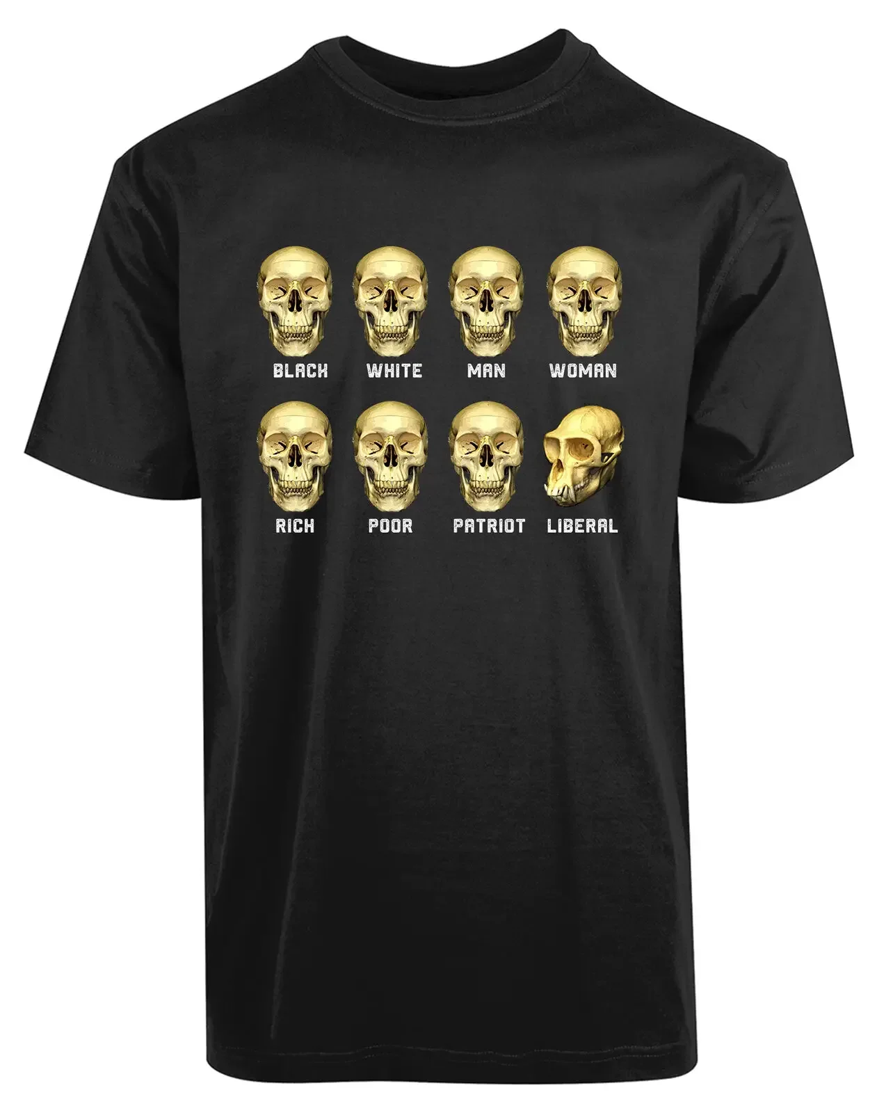 Funny Black White Poor Rich Skull Printed T-Shirt. Summer Cotton O-Neck Short Sleeve Mens T Shirt New S-3XL
Funny Black White Poor Rich Skull Printed T-Shirt. Summer Cotton O-Neck Short Sleeve Mens T Shirt New S-3XL