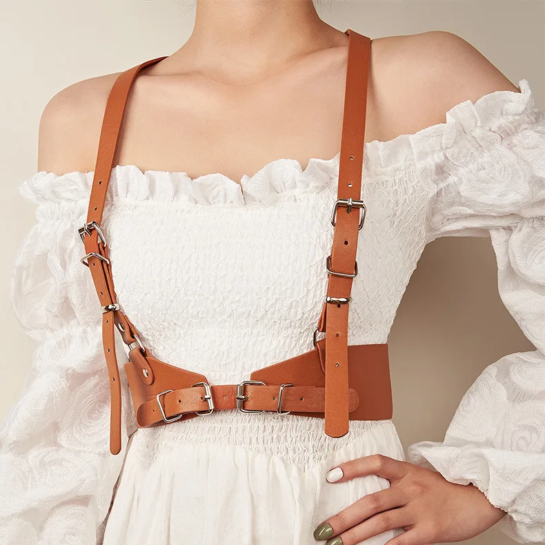 Waist Seal European and American Fried Street Dark Girl Wrapped Chest Waist with Slim Waist Strap Waist Seal
Waist Seal European and American Fried Street Dark Girl Wrapped Chest Waist with Slim Waist Strap Waist Seal
