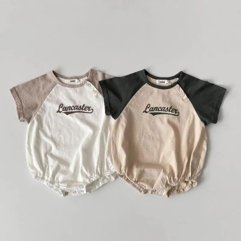 2025 Summer New Baby Short Sleeve Casual Bodysuit Cotton Newborn Boys Girl Letter Print Jumpsuit Cute Infant Clothes 0-24M
2025 Summer New Baby Short Sleeve Casual Bodysuit Cotton Newborn Boys Girl Letter Print Jumpsuit Cute Infant Clothes 0-24M