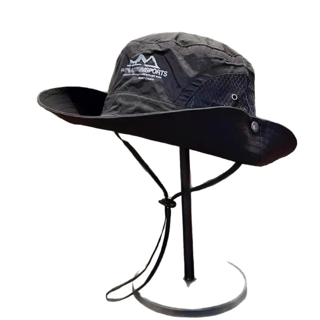Mountain visor men and women hiking camping bucket outdoor fishing UV protection western sun protection hat
Mountain visor men and women hiking camping bucket outdoor fishing UV protection western sun protection hat