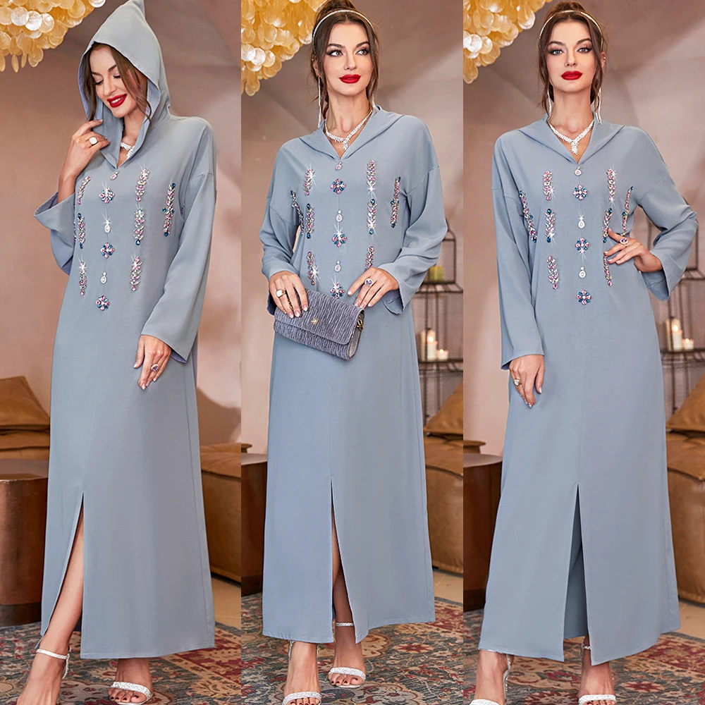 Caftan Marocain Abaya Дубай, Турция, мусульманское платье-хиджаб, африканские платья для женщин, арабское мусульманское платье Djellaba Femme
Caftan Marocain Abaya Дубай, Турция, мусульманское платье-хиджаб, африканские платья для женщин, арабское мусульманское платье Djellaba Femme