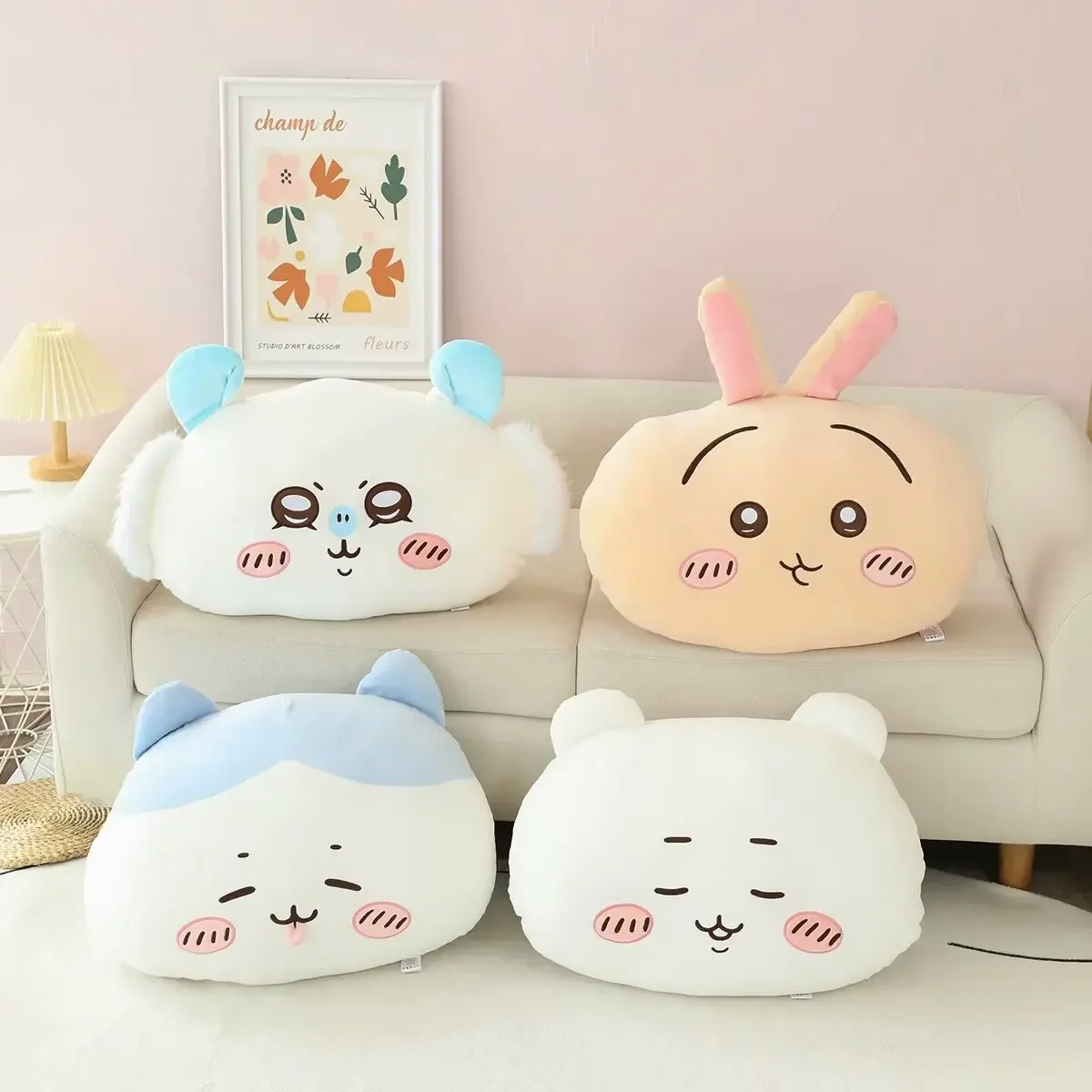 60 см-40 см Kawaii Chiikawa Hachiware Usagi мультяшная милая подушка плюшевая игрушка диванная подушка спинка
60 см-40 см Kawaii Chiikawa Hachiware Usagi мультяшная милая подушка плюшевая игрушка диванная подушка спинка