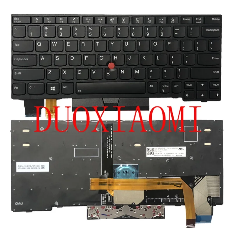 For Lenovo Thinkpad X13 Type 20T2 20T3 US Backlight Keyboard 5N20V43181 Laptop
For Lenovo Thinkpad X13 Type 20T2 20T3 US Backlight Keyboard 5N20V43181 Laptop