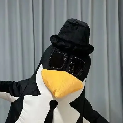 Inflatable Elegant Gentleman Penguin Mascot Costume Adults Stage Dancing Performance Outfits Halloween Christmas Fancy Props
Inflatable Elegant Gentleman Penguin Mascot Costume Adults Stage Dancing Performance Outfits Halloween Christmas Fancy Props
