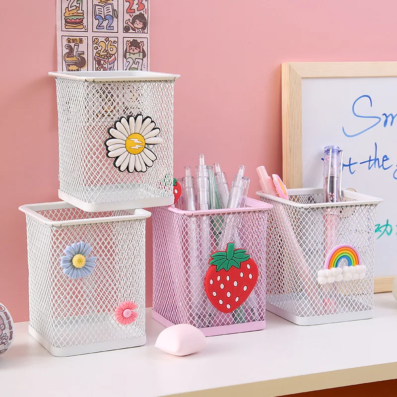 Pen holder ins high-value creative cartoon hollow square student girl heart office desktop storage box wholesale
Pen holder ins high-value creative cartoon hollow square student girl heart office desktop storage box wholesale