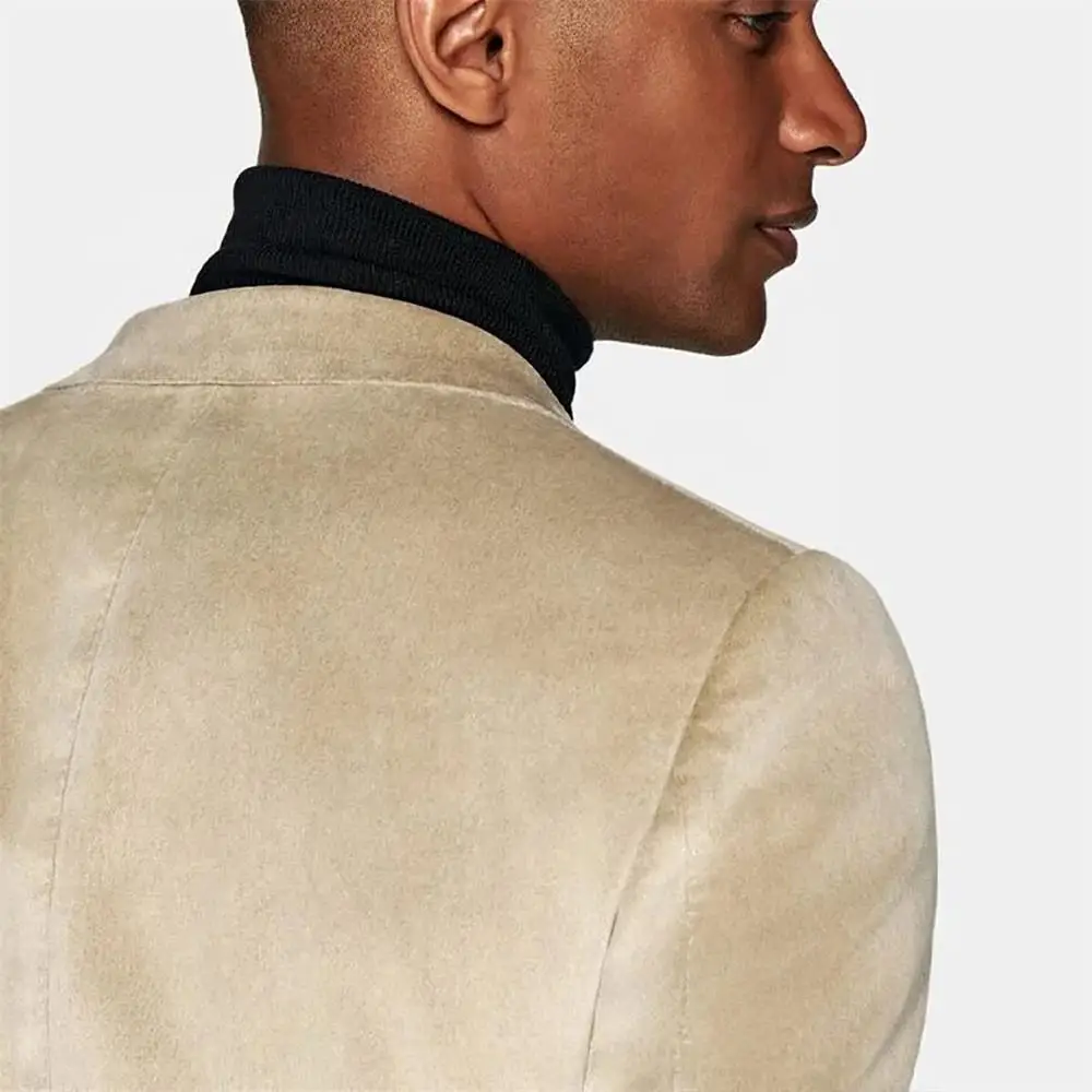 Man Dinner suit jacket Champagne Velvet suit jacket Tailor-made Suits Business banquet Men's Formal Dress
Man Dinner suit jacket Champagne Velvet suit jacket Tailor-made Suits Business banquet Men's Formal Dress