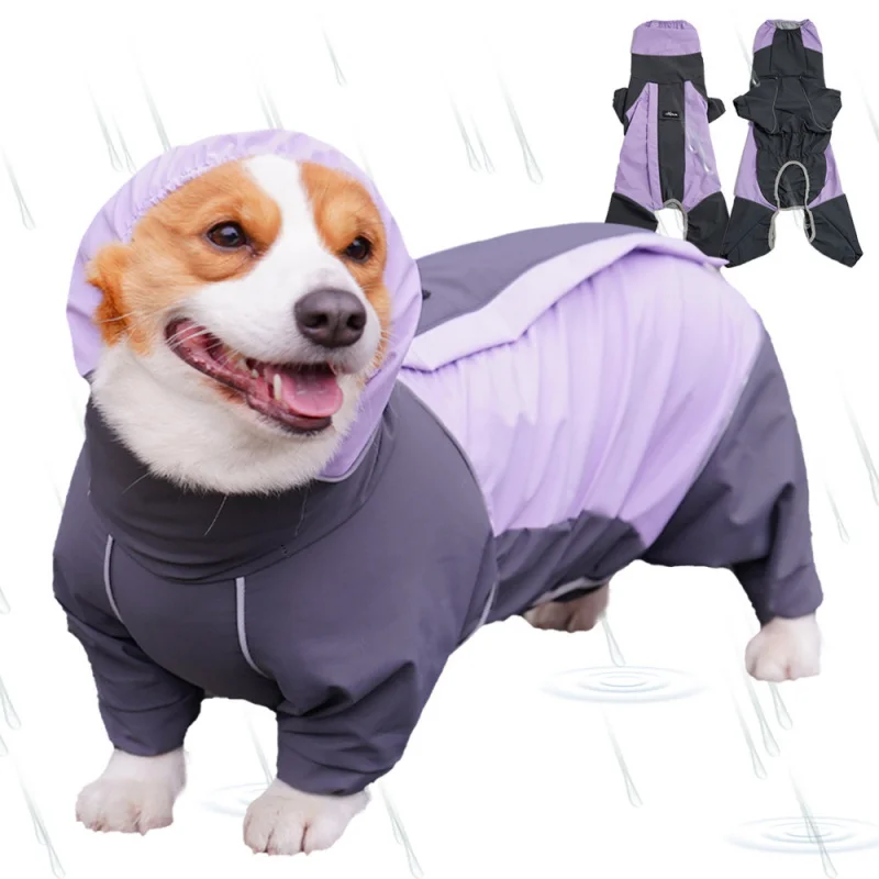 It New Dog Medium Dogs Corgi Four-Legged Full Coverage Waterproof Pet Raincoat Belly Cover Easy to Wea
It New Dog Medium Dogs Corgi Four-Legged Full Coverage Waterproof Pet Raincoat Belly Cover Easy to Wea
