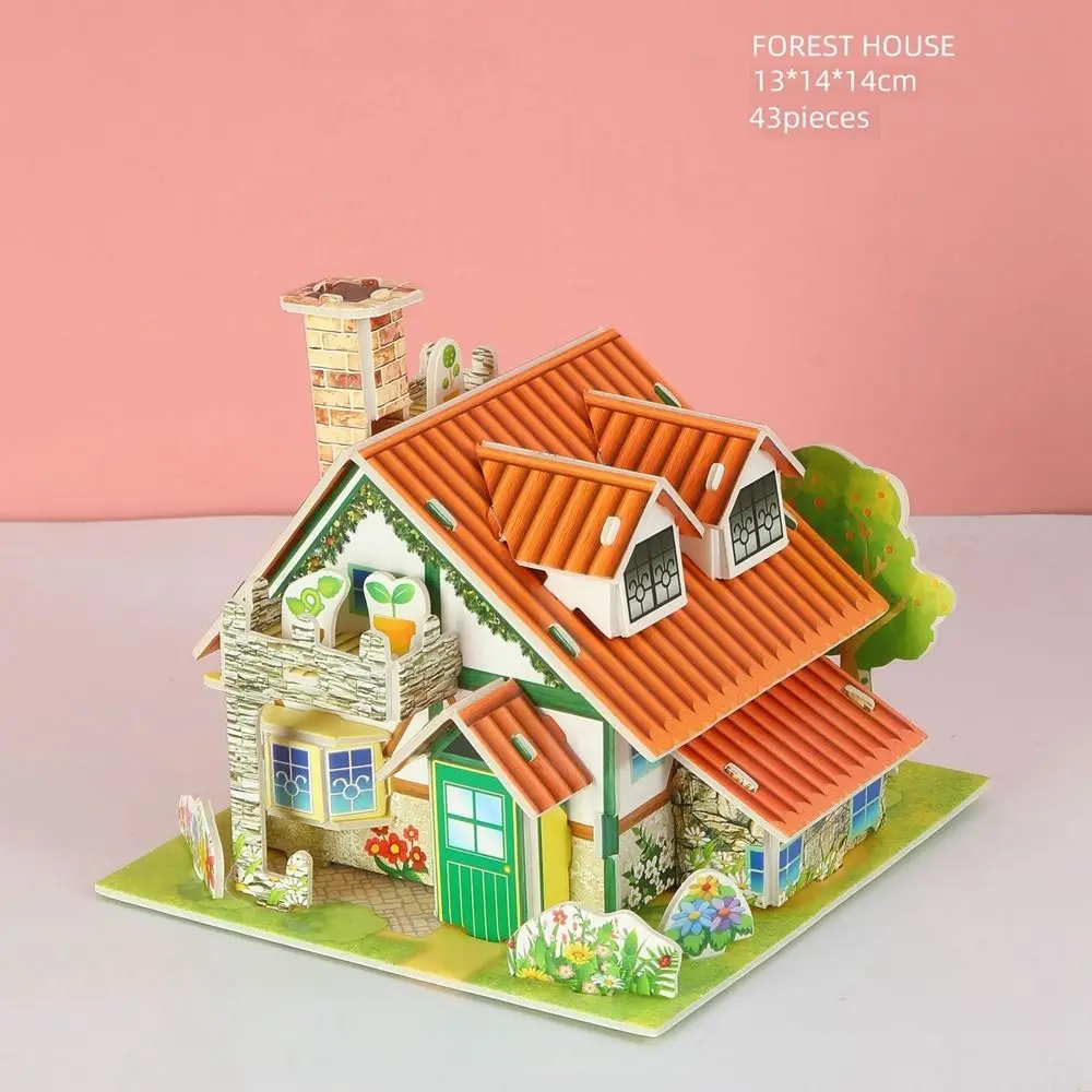 New Paper House Model Puzzle Early Education 3D Puzzle Model Handmade Funny
New Paper House Model Puzzle Early Education 3D Puzzle Model Handmade Funny