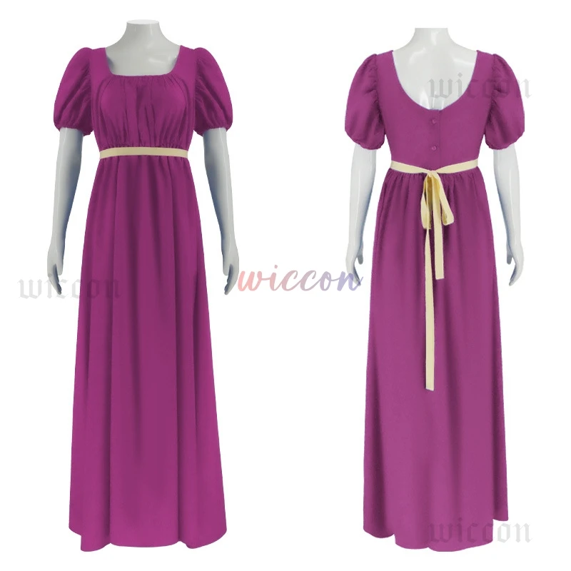 Regency Tea Party Gown Cosplay Costume Women Short Sleeve Vintage Victorian Medieval High Waist Janes Austener Ball Dress
Regency Tea Party Gown Cosplay Costume Women Short Sleeve Vintage Victorian Medieval High Waist Janes Austener Ball Dress