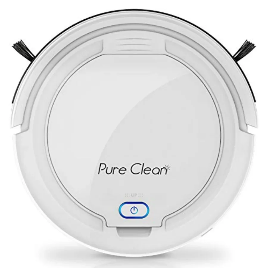 Smart Automatic Robotic Vacuum Cleaner for Carpet, Hardwood, Linoleum, Tile Slim Rechargeable Electric Robot Vacuum in White wi
Smart Automatic Robotic Vacuum Cleaner for Carpet, Hardwood, Linoleum, Tile Slim Rechargeable Electric Robot Vacuum in White wi