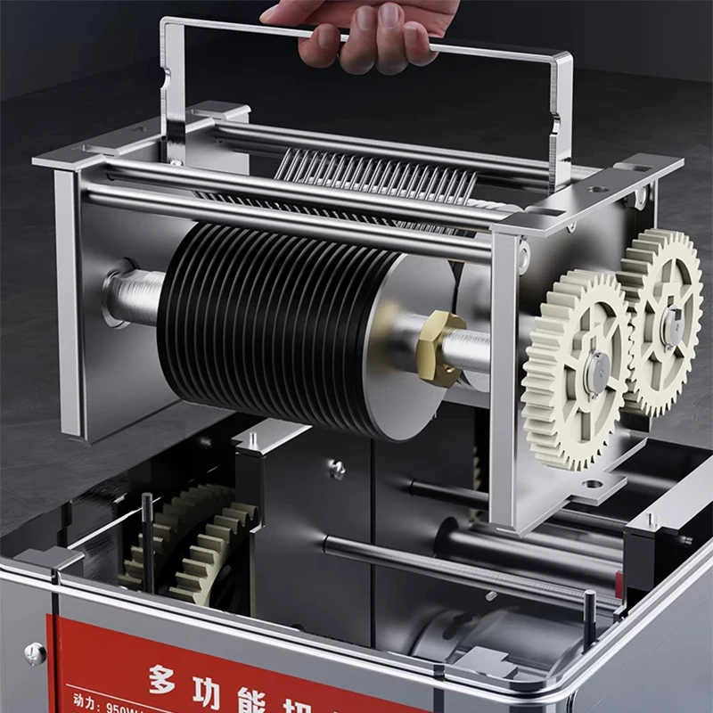 220V Commercial Meat Slicer Tall Model Fully Automatic Small Electric Dicer and Julienne Cutter, New Model Meat Grinder
220V Commercial Meat Slicer Tall Model Fully Automatic Small Electric Dicer and Julienne Cutter, New Model Meat Grinder