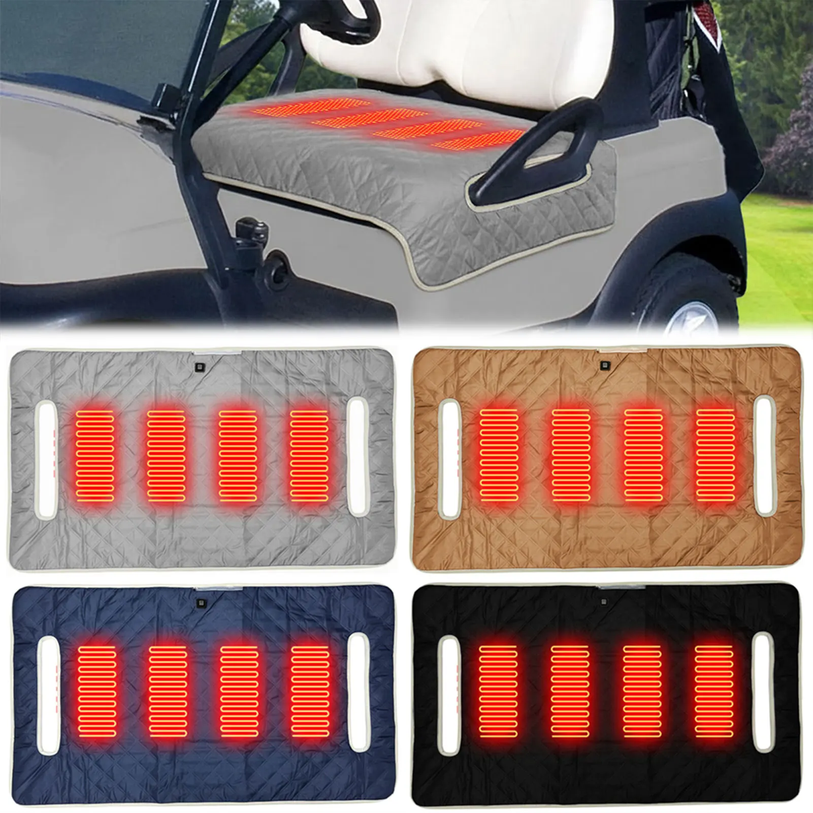 Удобная электрическая тележка для гольфа, обогреватели для сидений, коврик для холодной погоды, портативный дизайн для тепла в дороге, помощь в холодную погоду
Удобная электрическая тележка для гольфа, обогреватели для сидений, коврик для холодной погоды, портативный дизайн для тепла в дороге, помощь в холодную погоду