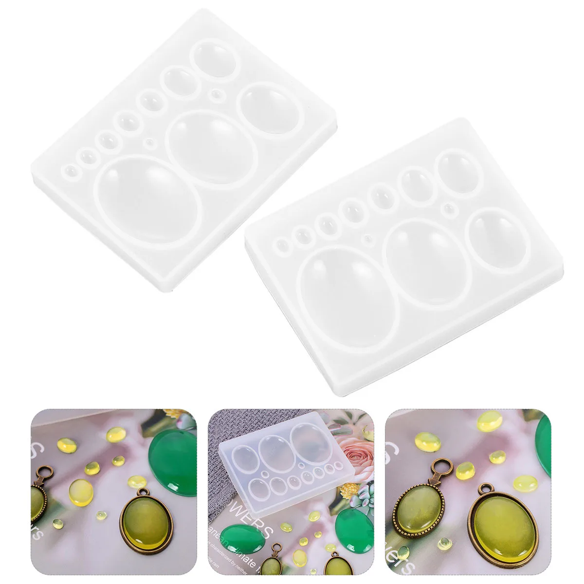 2Pcs Silicone DIY Molds for Jewelry Making Pendant Handcrafts Unique Gifts for Family and Friends Jewelry Molds
2Pcs Silicone DIY Molds for Jewelry Making Pendant Handcrafts Unique Gifts for Family and Friends Jewelry Molds
