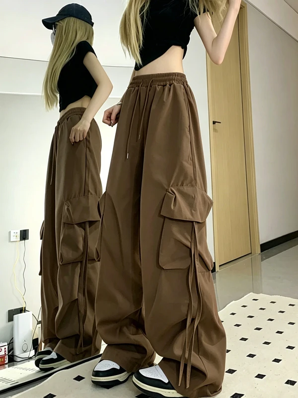American Retro Hot Girl Work Pants Loose Wide Leg Street Dance Hip Hop Trendy Match All Men's Casual Pants High Waist Elastic...
American Retro Hot Girl Work Pants Loose Wide Leg Street Dance Hip Hop Trendy Match All Men's Casual Pants High Waist Elastic...