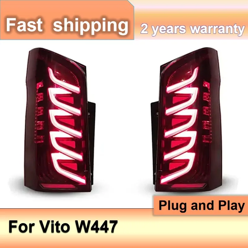 Car Accessories for Vito W447 Tail Light 2016-2021 Mercedes Benz V Class W447 Rear Tail Lights V260 DRL Fog Brake Turn Signal Re
Car Accessories for Vito W447 Tail Light 2016-2021 Mercedes Benz V Class W447 Rear Tail Lights V260 DRL Fog Brake Turn Signal Re