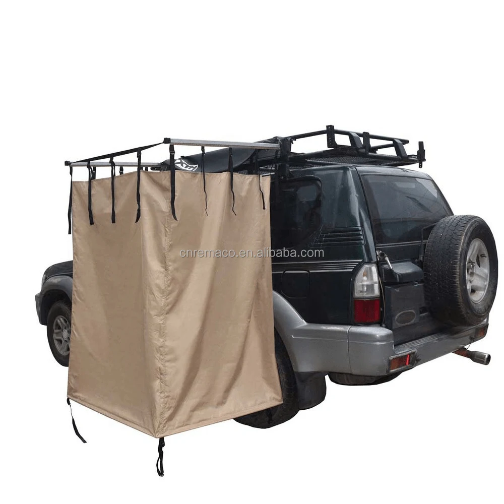 Camping Equipment Instant Easy Set Up Car Side Roof Awning Canvas Shower Tent
Camping Equipment Instant Easy Set Up Car Side Roof Awning Canvas Shower Tent