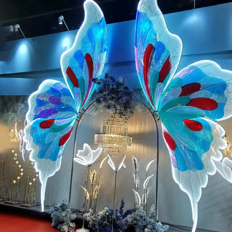 Spring Planting Butterfly Wedding Light Emitting Diode Light Background Theme Enhances Wedding Decoration
Spring Planting Butterfly Wedding Light Emitting Diode Light Background Theme Enhances Wedding Decoration
