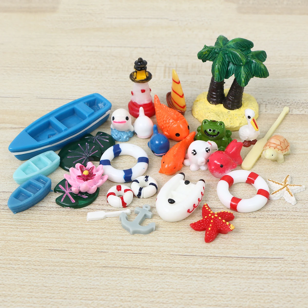 28 Pcs Marine Resin Ornaments Colored Design Beach Decorations for Home Coastal Outdoor Aquarium
28 Pcs Marine Resin Ornaments Colored Design Beach Decorations for Home Coastal Outdoor Aquarium