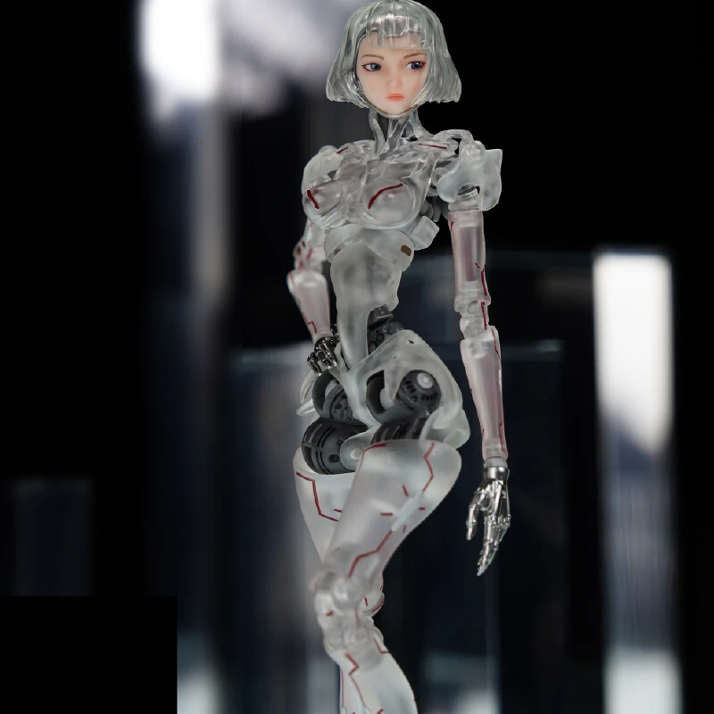 Guke Ai Agent Lady Type C1 Articulated Action Figure 1/12 Scale 17cm Female Robot Collectible For Display Collection Replica
Guke Ai Agent Lady Type C1 Articulated Action Figure 1/12 Scale 17cm Female Robot Collectible For Display Collection Replica