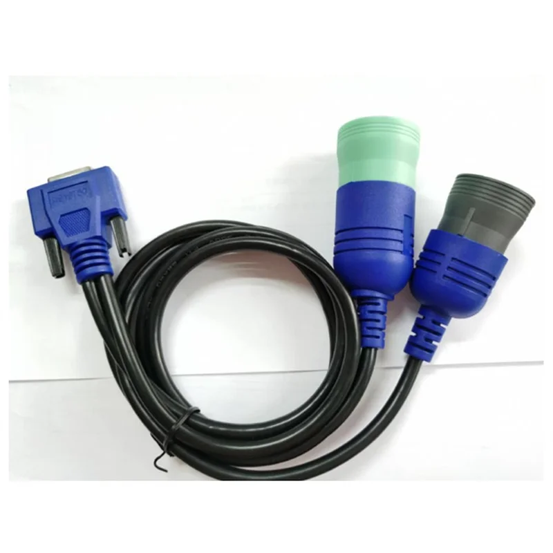 Truck Y Type Cable PN 493148 6Pin + 9Pin Deutsch Adapter For Nexiq USB Link Truck Fault Detector Tool
Truck Y Type Cable PN 493148 6Pin + 9Pin Deutsch Adapter For Nexiq USB Link Truck Fault Detector Tool