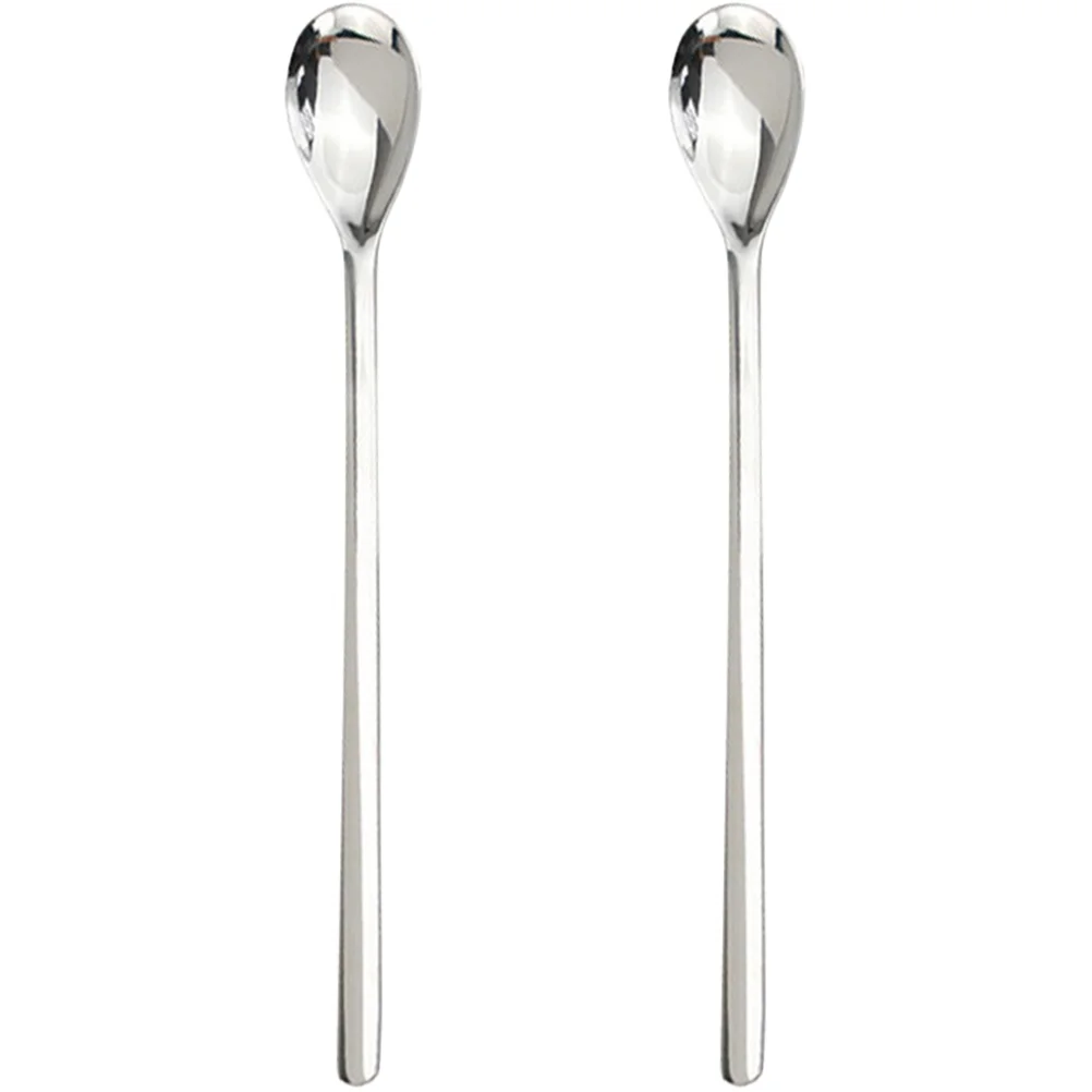 2Pcs StainlessSteel Ice Spoon LongHandle MixingSpoons EspressoCoffee Stirrer SmallSpoons MetalDessert HoneyTea Whisk BarTool
2Pcs StainlessSteel Ice Spoon LongHandle MixingSpoons EspressoCoffee Stirrer SmallSpoons MetalDessert HoneyTea Whisk BarTool