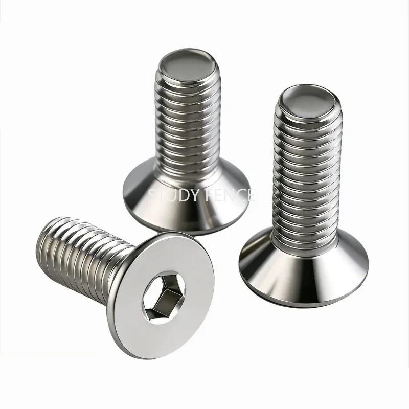 100PCS 304 Stainless Steel Screw Fasteners Countersunk Hexagonal Screw M5M6 Screw Household Fasteners Hardware Accessories
100PCS 304 Stainless Steel Screw Fasteners Countersunk Hexagonal Screw M5M6 Screw Household Fasteners Hardware Accessories