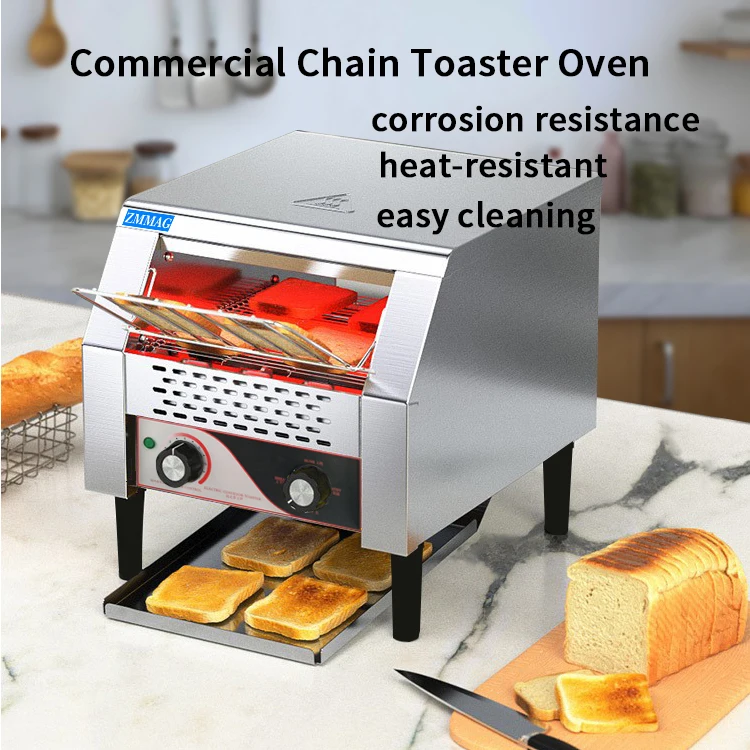 Commercial High Efficiency Stainless Steel Bread Hamburger Heater Chain Toaster Oven New Electric 220v Breakfast Service Hotels
Commercial High Efficiency Stainless Steel Bread Hamburger Heater Chain Toaster Oven New Electric 220v Breakfast Service Hotels