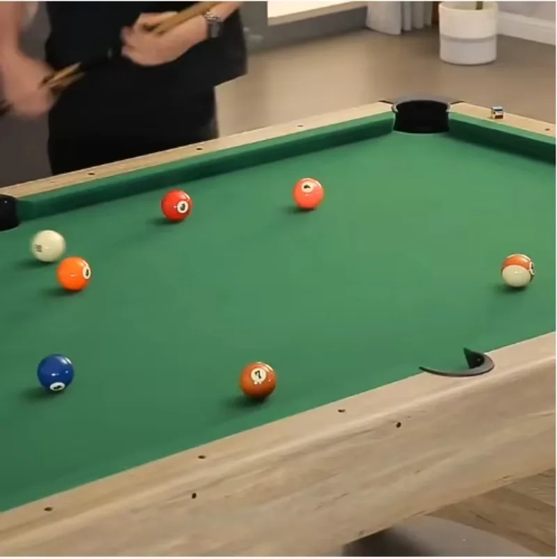 New 8ft Indoor Standing Folding Pool Table 3-in-1 Home Entertainment Snooker & Billiard Table
New 8ft Indoor Standing Folding Pool Table 3-in-1 Home Entertainment Snooker & Billiard Table