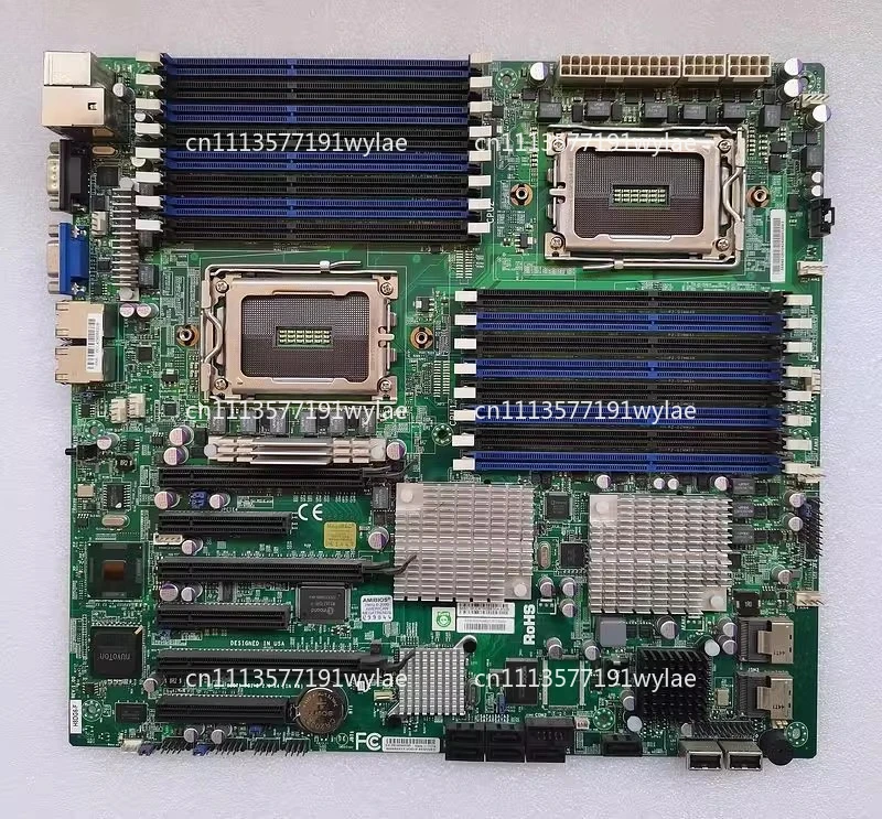 H8DG6-F AMD G34 Dual Opteron server main board with SAS interface, spot
H8DG6-F AMD G34 Dual Opteron server main board with SAS interface, spot