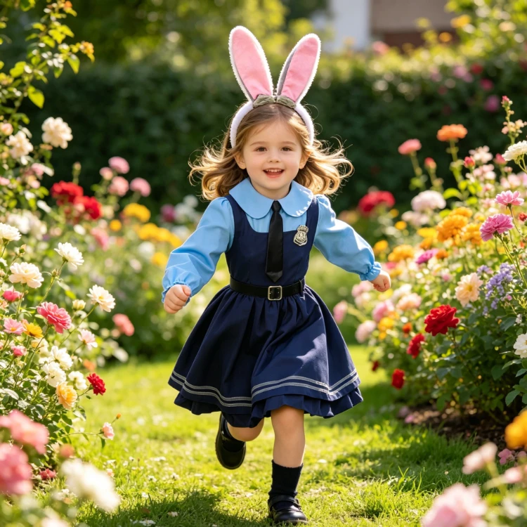 Cute Rabbit Dress Cosplay Dress, Rabbit Ear Princess Dress, Role-playing Costume, Sweet Ruffled Edge Waist Cinching Dress
Cute Rabbit Dress Cosplay Dress, Rabbit Ear Princess Dress, Role-playing Costume, Sweet Ruffled Edge Waist Cinching Dress