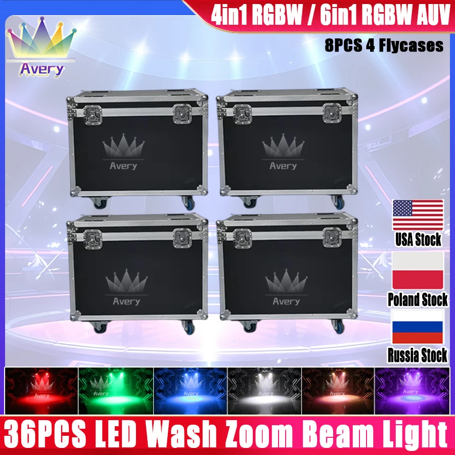 0 Tax 4Pcs Flycase For Led Zoom Wash 36x12w Rgbw 2in1 Moving Head Light DMX512 Lyre Wash Zoom 36x18w Rgbwa Uv 6in1 Moving Head
0 Tax 4Pcs Flycase For Led Zoom Wash 36x12w Rgbw 2in1 Moving Head Light DMX512 Lyre Wash Zoom 36x18w Rgbwa Uv 6in1 Moving Head
