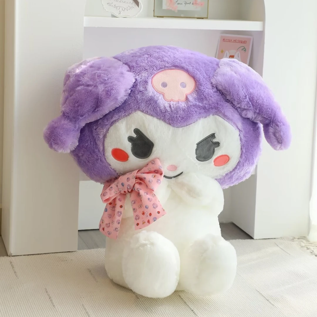 Kawaii Sanrio Kuromi Plush Dolls Japanese Style Plushies Throw Pillow For Girl Birthday Xmas Gifts
Kawaii Sanrio Kuromi Plush Dolls Japanese Style Plushies Throw Pillow For Girl Birthday Xmas Gifts