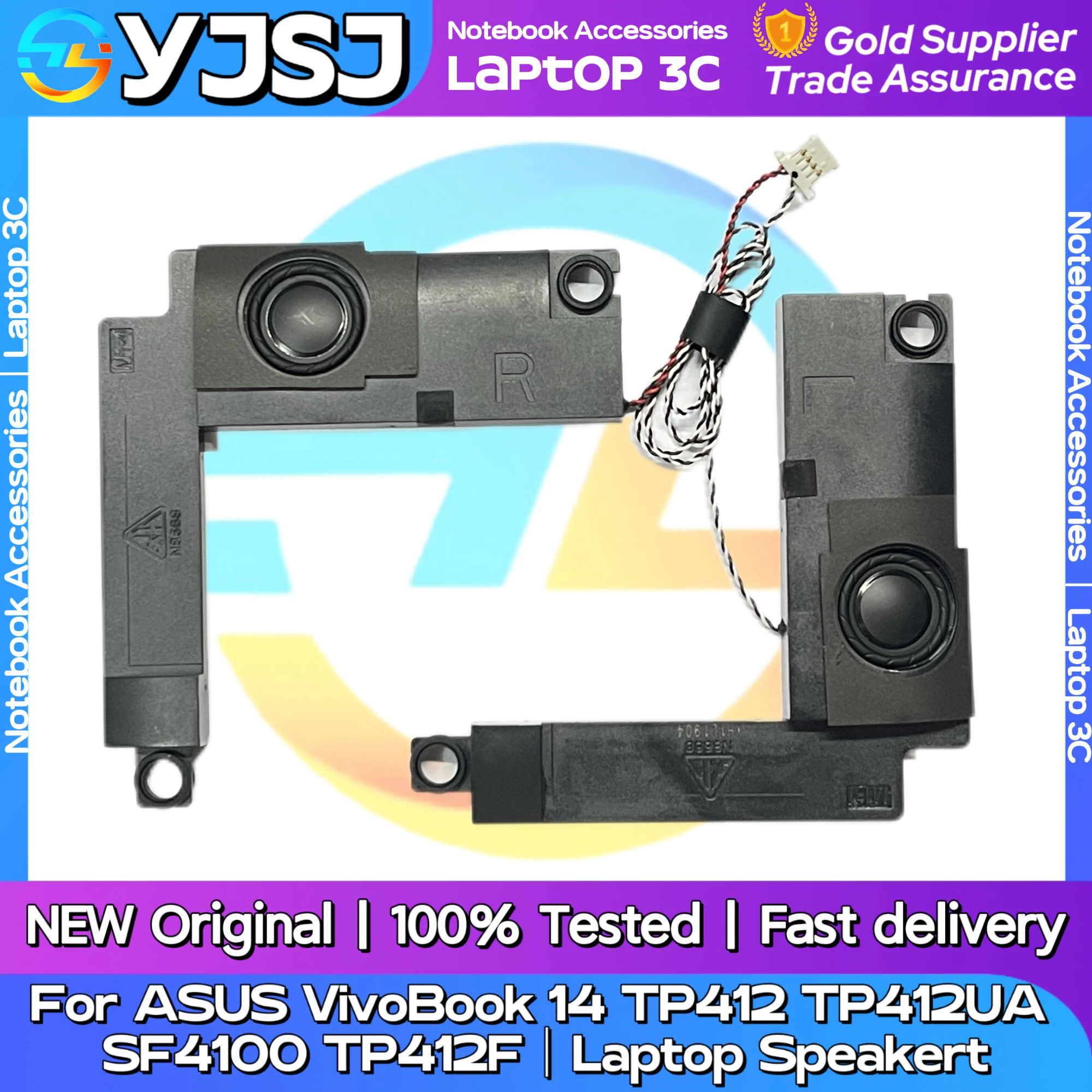 New Original Laptop Notebook Audio Speaker For ASUS VivoBook 14 TP412UA SF4100 TP412F TP412 TP412UA built-in speaker horn audio
New Original Laptop Notebook Audio Speaker For ASUS VivoBook 14 TP412UA SF4100 TP412F TP412 TP412UA built-in speaker horn audio