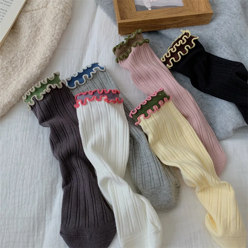 6, весенне-осенние женские простые удобные носки средней длины, универсальные однотонные повседневные носки с цветными блоками и защитой от запаха
6, весенне-осенние женские простые удобные носки средней длины, универсальные однотонные повседневные носки с цветными блоками и защитой от запаха