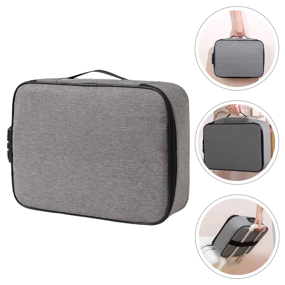Portable File Organizer Box Lock System Document Holder for Certificates Passports Albums Storage File Organizer
Portable File Organizer Box Lock System Document Holder for Certificates Passports Albums Storage File Organizer