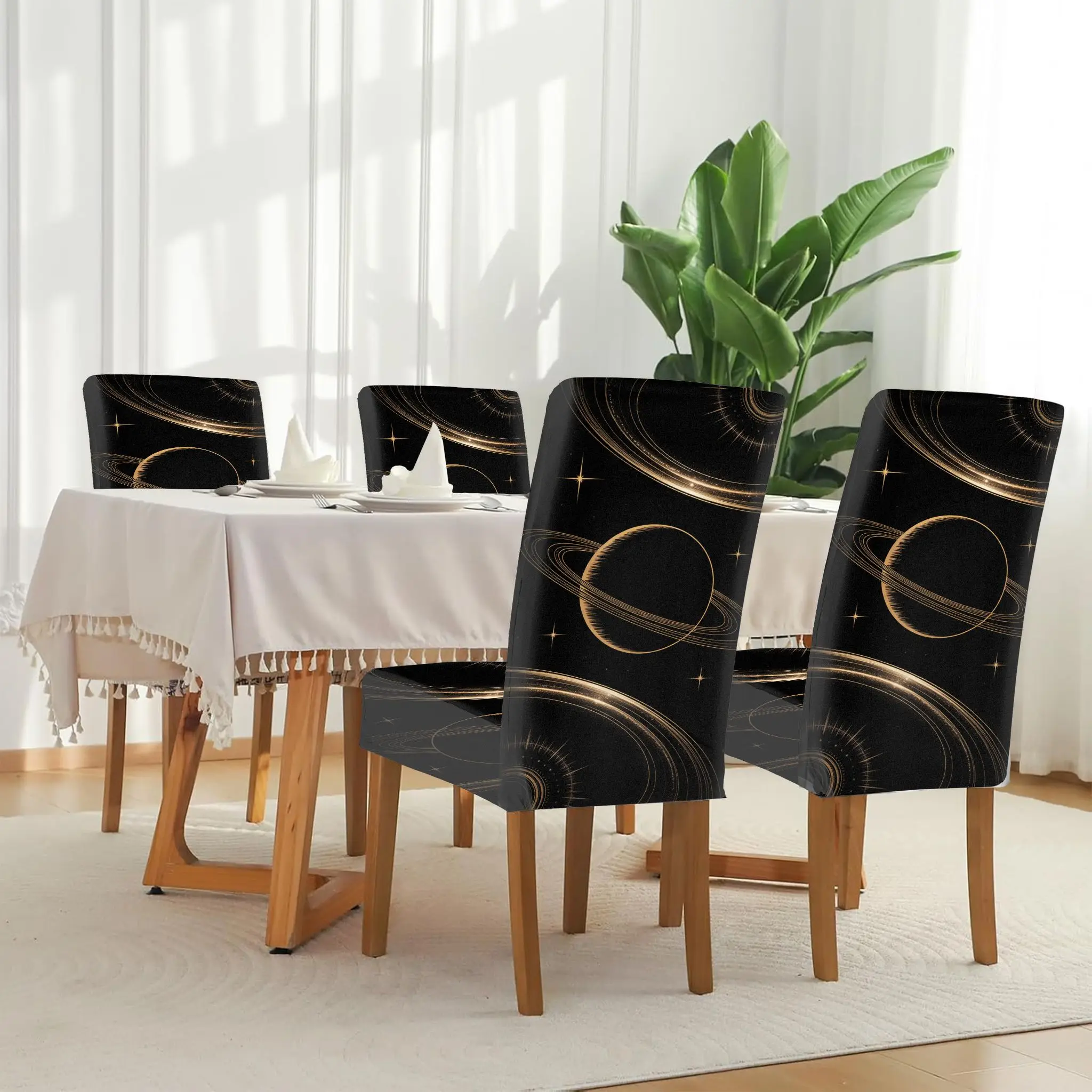 Elastic dining chair cover Elegant minimalist starry sky art decorative painting Removable, washable, home dining chair cover
Elastic dining chair cover Elegant minimalist starry sky art decorative painting Removable, washable, home dining chair cover