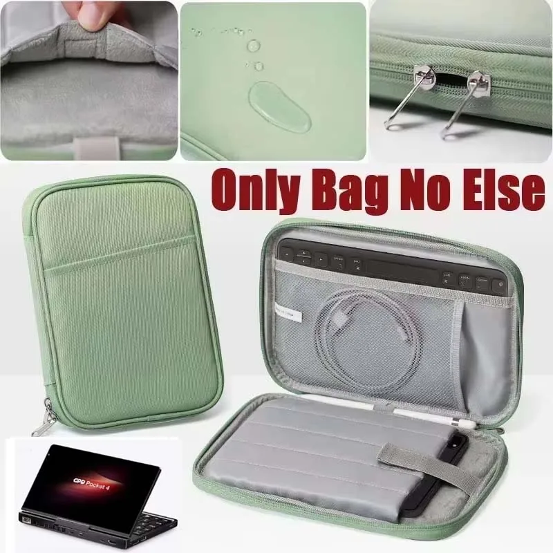 for GPD Pocket 4 Notebook UMPC Storage Bag Waterproof Sleeve Multi Pockets Carry Case Handle Zip Pouch for Cable Mouse Keyboard
for GPD Pocket 4 Notebook UMPC Storage Bag Waterproof Sleeve Multi Pockets Carry Case Handle Zip Pouch for Cable Mouse Keyboard