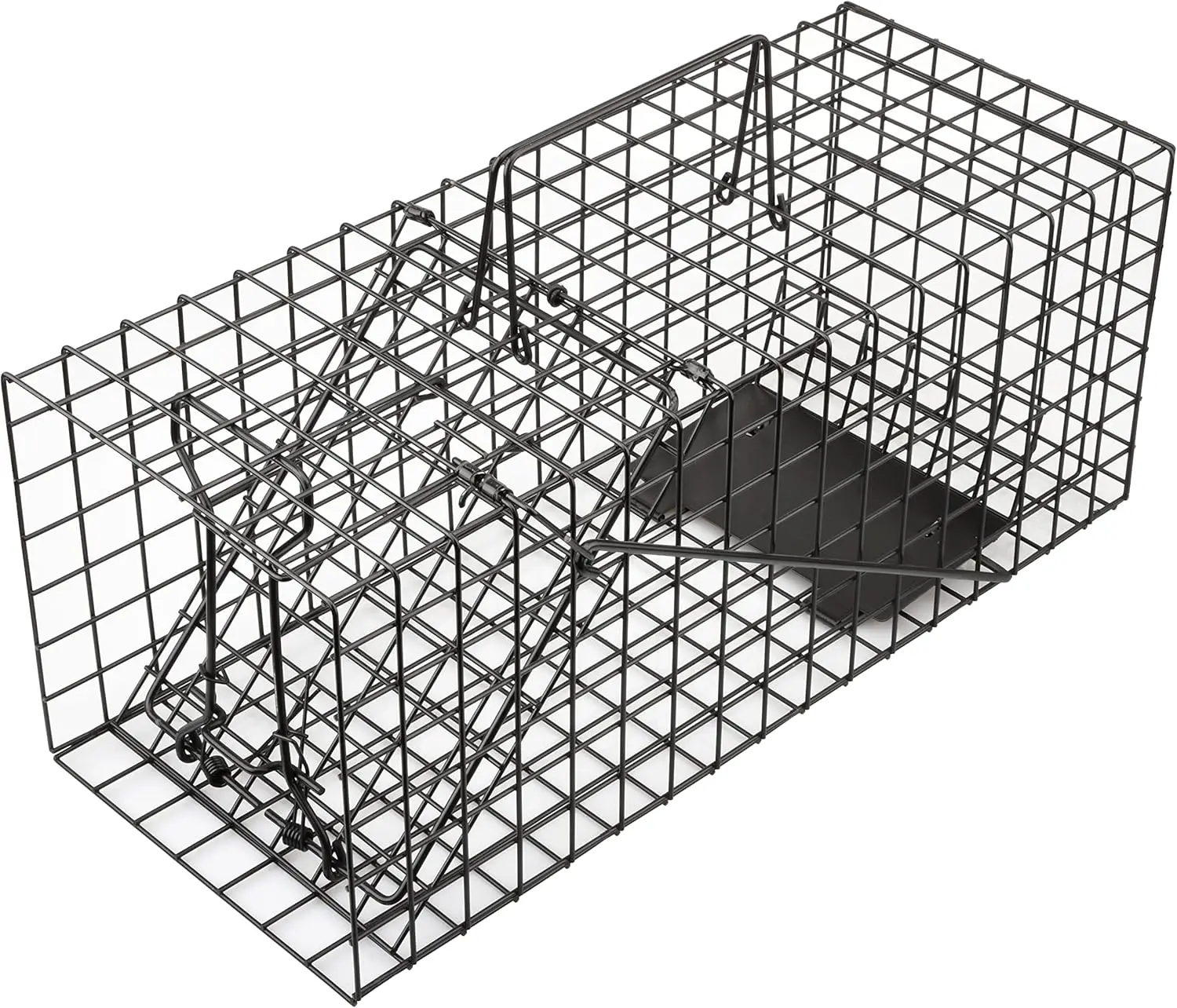 Heavy Duty Humane Live Squirrel Cage Trap, No Assembly Required for Easy Use
Heavy Duty Humane Live Squirrel Cage Trap, No Assembly Required for Easy Use