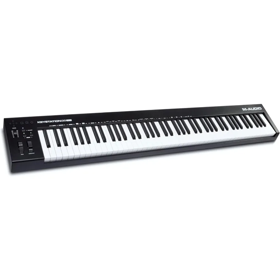 MAUDIO 88Key Keystation MK3 SemiWeighted MIDI Keyboard Controller for Complete Command of Virtual Synthesizers and DAW Paramete