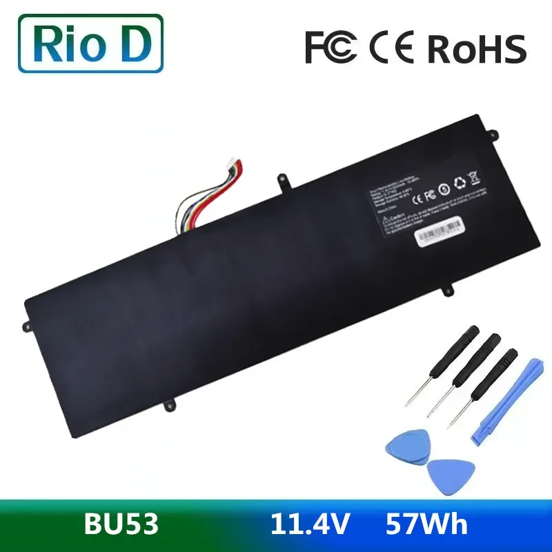 CT153 Laptop Battery For Byone 53B BU53 CU53 Feedme F5 F6 F7 F8 F9 Pro Tablet PC 11.4V 57Wh 5000mAh New Free Tools
CT153 Laptop Battery For Byone 53B BU53 CU53 Feedme F5 F6 F7 F8 F9 Pro Tablet PC 11.4V 57Wh 5000mAh New Free Tools