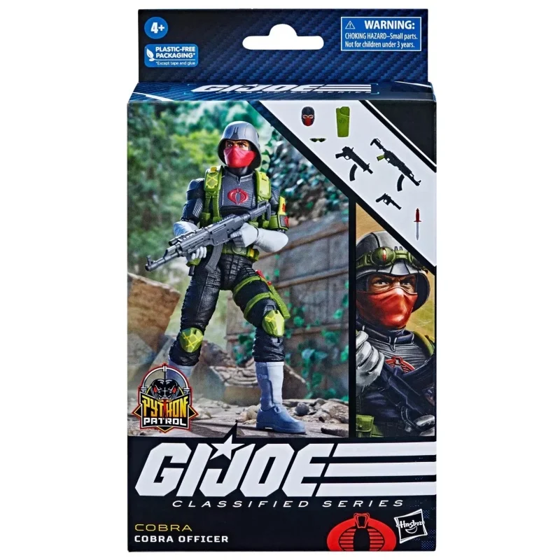 Hasbro G.I. Joe Classified Series #97 Target Python Patrol Cobra Officer 6 inch Action Figures for Boys & Girls Gift
Hasbro G.I. Joe Classified Series #97 Target Python Patrol Cobra Officer 6 inch Action Figures for Boys & Girls Gift