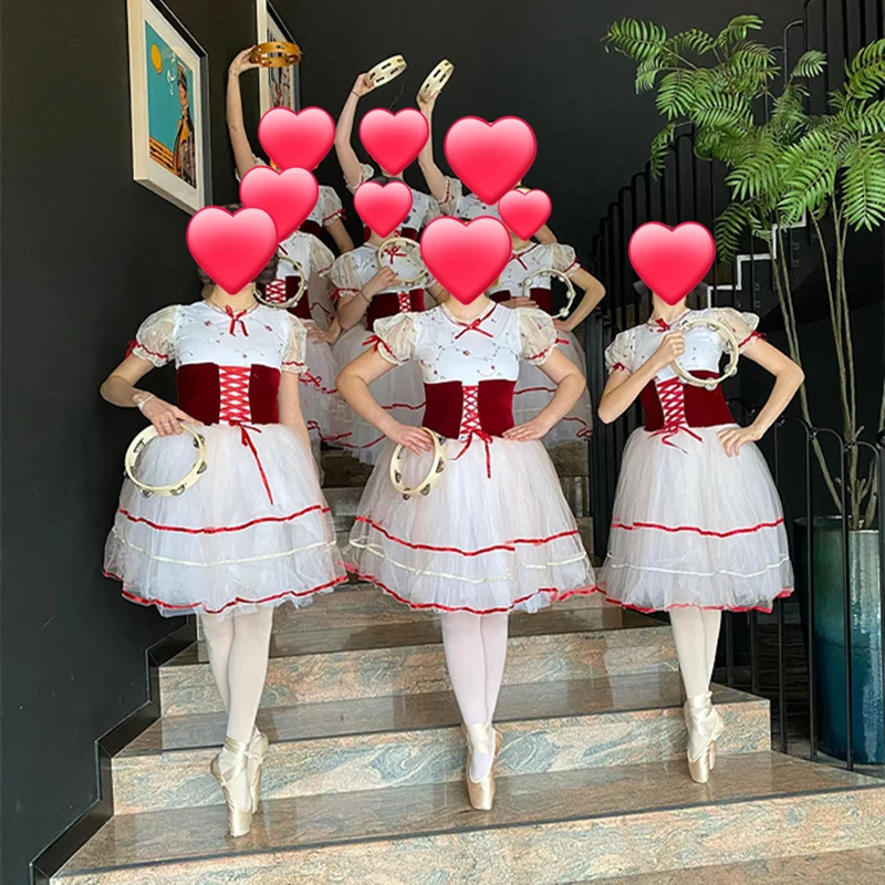 Dancewear for Girl Stage Costume Clothing Ballet Performance Dresses Fashion Ballerina Dress Ballet Outfit Children's Clothes
Dancewear for Girl Stage Costume Clothing Ballet Performance Dresses Fashion Ballerina Dress Ballet Outfit Children's Clothes